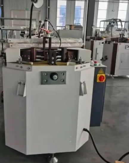 Hành trình lưỡi 100mm × Công suất khung 3500mm Máy uốn góc cửa sổ bằng nhôm một đầu hạng nặng
