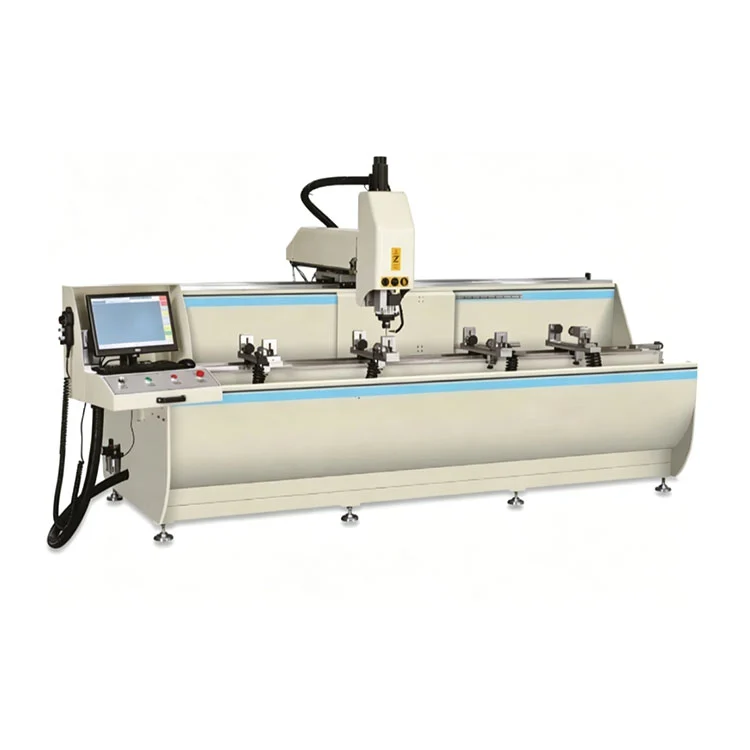Trung tâm gia công nhôm CNC 3 trục cho mặt tiền tường rèm