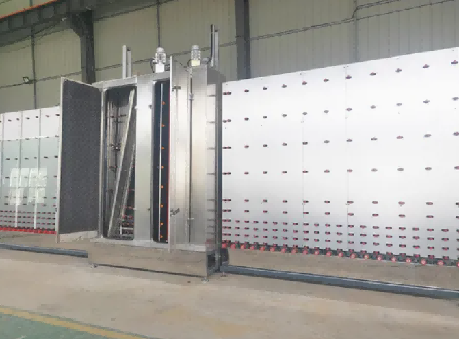 Máy sấy đứng tự động 1800 cho kính cách nhiệt và kính cường lực