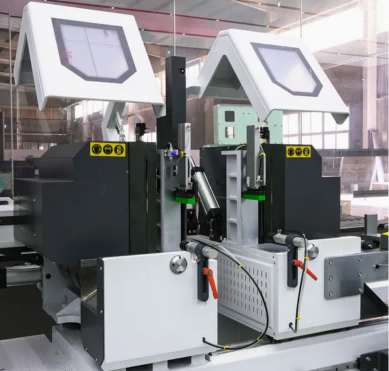 Máy cưa cắt chính xác hai đầu CNC cho 45° & 90°