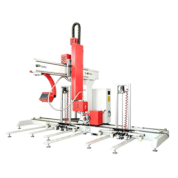 Máy trải keo cửa sổ kính CNC