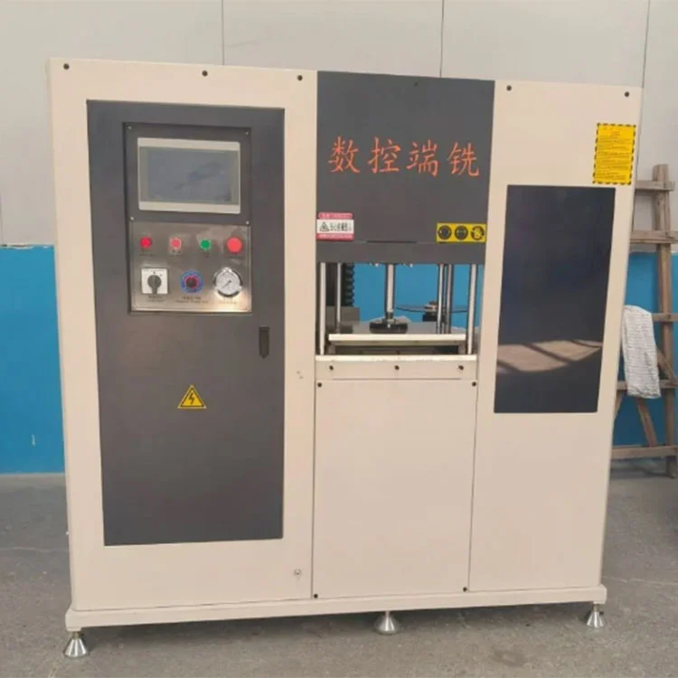 Thiết bị phay cuối servo CNC để chế tạo tường rèm Unitized