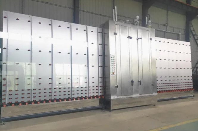 Máy sấy đứng 1800 cấp công nghiệp dành cho kính cách nhiệt và kính cường lực